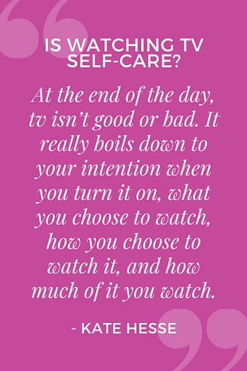 At the end of the day, tv isn't good or bad.  It really boils down to your intention when you turn it on, what you choose to watch, how you choose to watch it, and how much of it you watch.