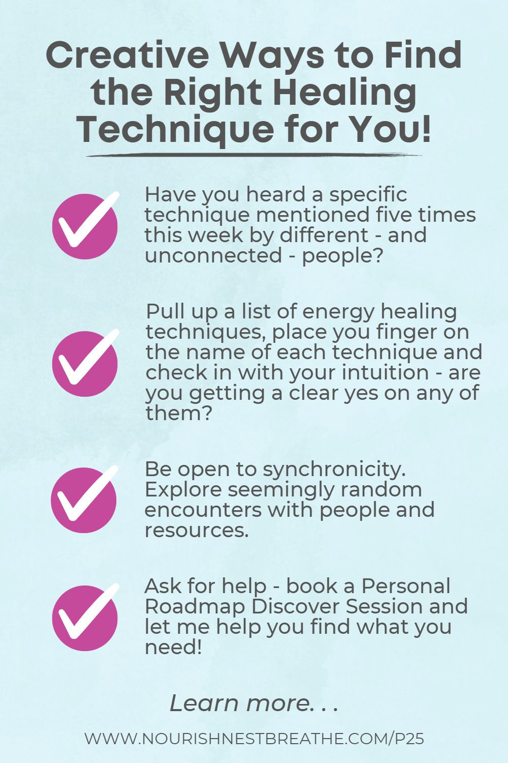 Creative ways to find the right healing technique for you to help in expressing your authentic voice.